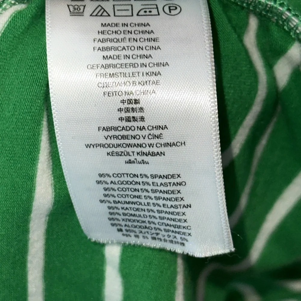 Michael Kors Green Ruched Cap Sleeve Muscle Tee size women’s large